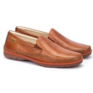 Pikolinos Marbella leather brandy men's shoes/loafers